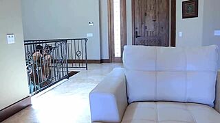 Sauna Lesbians Get Spanked to Orgasm!