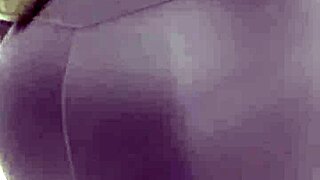 Heather Shows Her Big Ass During Yoga Session Voyeur Style