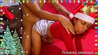 santa sent me mrs claus for christmas, and she let me cum in her pussy to make my wish come true.