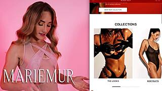 Mariemur lingerie try on with bondage?