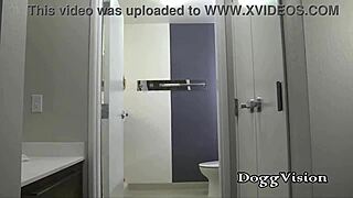 that small tits tgirl is fucking in the shower