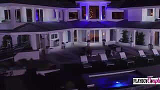 Swinger babes offer a sensual oil massage in a group setting