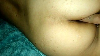 Latina roommate gives anal fingering and masturbation in homemade POV, squirting