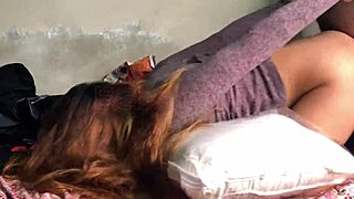 redhead latina begs for asshole sucking and intense sex