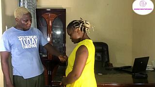 Horny student runs after the black teacher to trade sex for scores see full video on red - oh man I need that score bad