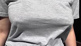 horny stepmom artemisia love bounces big boobs outdoor