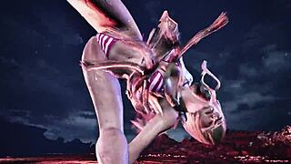 Tk8 Ryona - Lili Bikini Mod