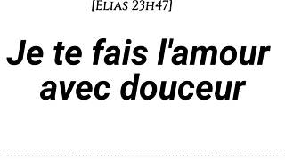 Nous faisons l'amour avec douceur, erotisme couple romantique