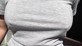 horny stepmom artemisia love bounces big boobs outdoor