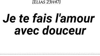 Nous faisons l'amour avec douceur, erotisme couple romantique