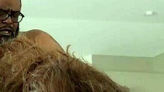 I watchin myself gettin pounded by daddy's big black cock