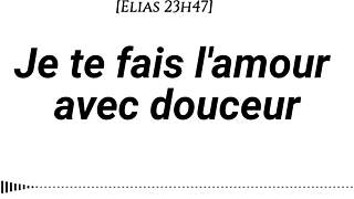 Nous faisons l'amour avec douceur, erotisme couple romantique