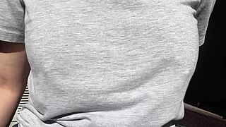 horny stepmom artemisia love bounces big boobs outdoor