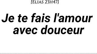 Nous faisons l'amour avec douceur, erotisme couple romantique