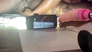 Pussy Machine Operator at Work