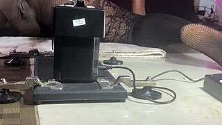 Pussy Machine Operator at Work