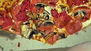 i masturbate with pizza and ice cream, kinky teen 18+ fun