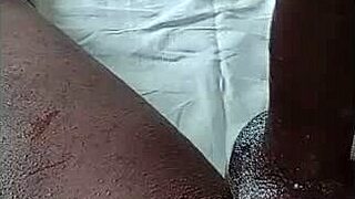 massaging the massive dick solo