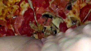 i masturbate with pizza and ice cream, kinky teen 18+ fun