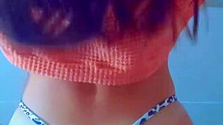 Intense Latina Babe Orgasm In Shower