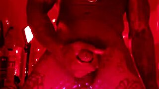 Hallelujah Johnson worships big black hairy cock