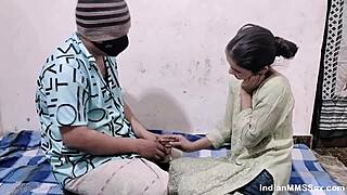 Indian Tuition Teacher Bends Over for Hardcore Doggystyle Creampie with Student in Roleplay!