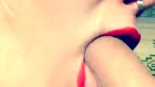 more spit or keep sucking that sloppy blowjob