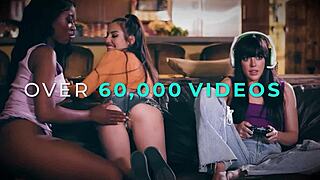 Messy Teen 18+ Gets What She Wants from Old Stepmom