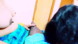 Indian Threesome Wife Husband Aunty