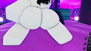 Horny Slut Fucked by Big Black Cock in Game