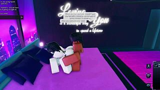 Horny Slut Fucked by Big Black Cock in Game