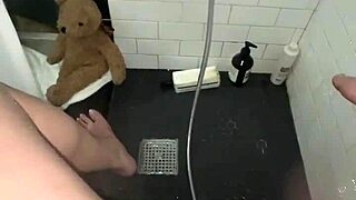 Arab Porn-Young Elite Saudi Girl with Perfect Body Masturbates Her Tight Teen Pussy by Shower -Arabian Snowwhite-Amateur