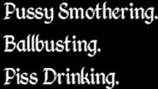 Dominatrix Narcissa Sits on Your Face and Suffocates You with Her Ass - Domina