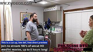 Whoa, The Perverted Podiatrist Humiliates with Close-Up Foot Fetish and Latex Gloves!