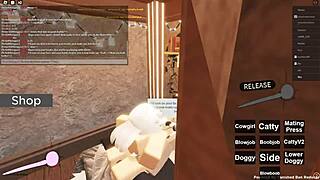 Roblox porn whore bent over ass doggystyle big tits blowjob deepthroat cowgirl cum