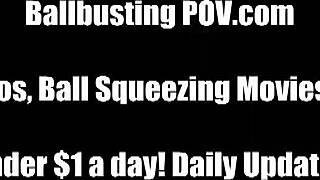 I Will Kick You in Your Most Sensitive Spot for Rough BDSM