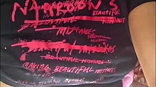 ebony beauty fingers her fat pierced pussy relentlessly