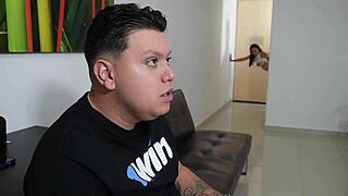 Wife Gets Plumbing Help While Husband Watches Football - Part 2