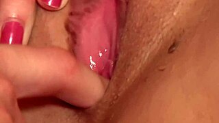 Petite Czech brunette enjoys lesbian licking and fingering.