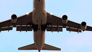 Pilot Fucks Hostess In Airplane!