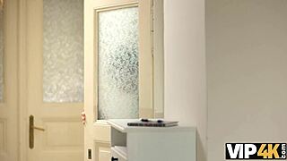 Lesbian Sex Turns Into Banging The Blonde At Work