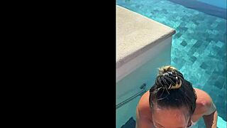 Public Bj At Infinity Pool In Costa Rica