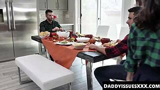 During thanksgiving naomi blue felt so thankful for how my cock handled her deep pussy amazingly!