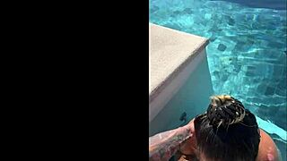 Public Bj At Infinity Pool In Costa Rica