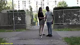 Teen With Natural Breasts Gets Rough Ass Fucking