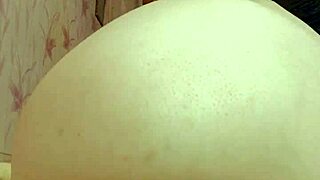 russian brunette in stockings sucks dildo with dirty talk, fingers pussy and anal 😈