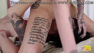 nikki hearts dominates leigh raven, eats pussy in doggystyle lesbian action