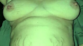 Deep creampie with preggo tits and fat ass orgasm