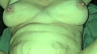 Deep creampie with preggo tits and fat ass orgasm