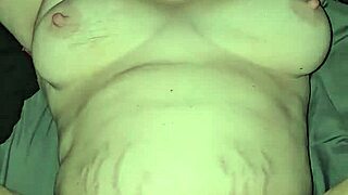 Deep creampie with preggo tits and fat ass orgasm